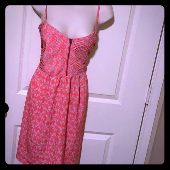 Hot Pink And Grey ROXY Sundress XL - Picture 1 of 4